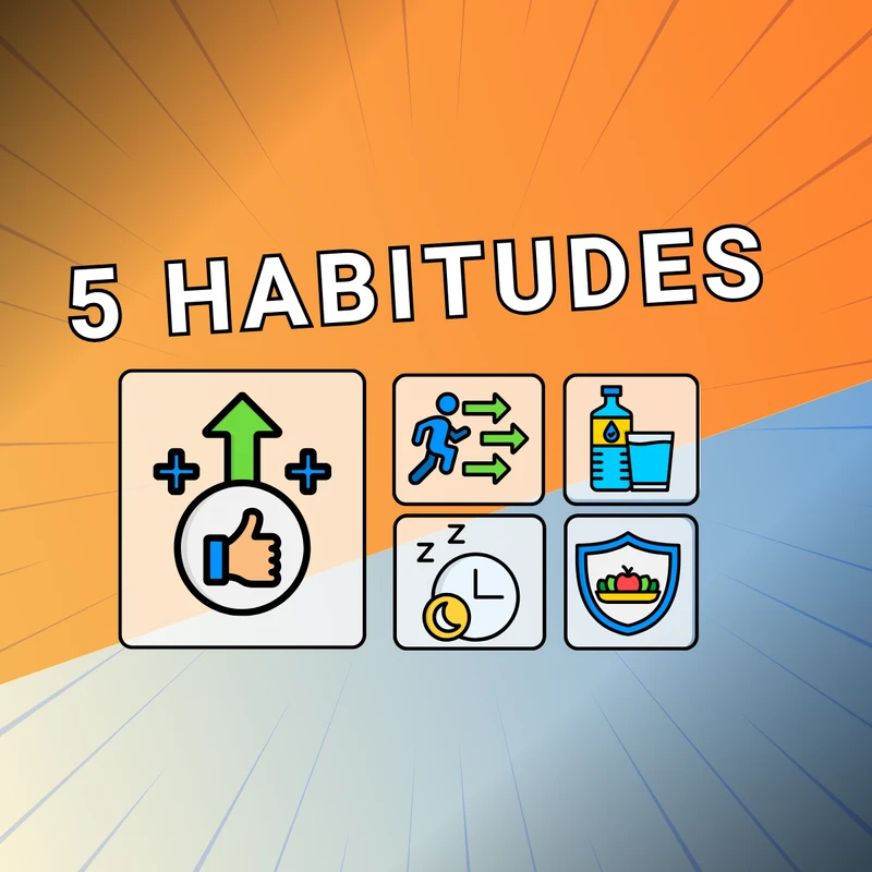 5 habitudes pour démarrer une routine saine